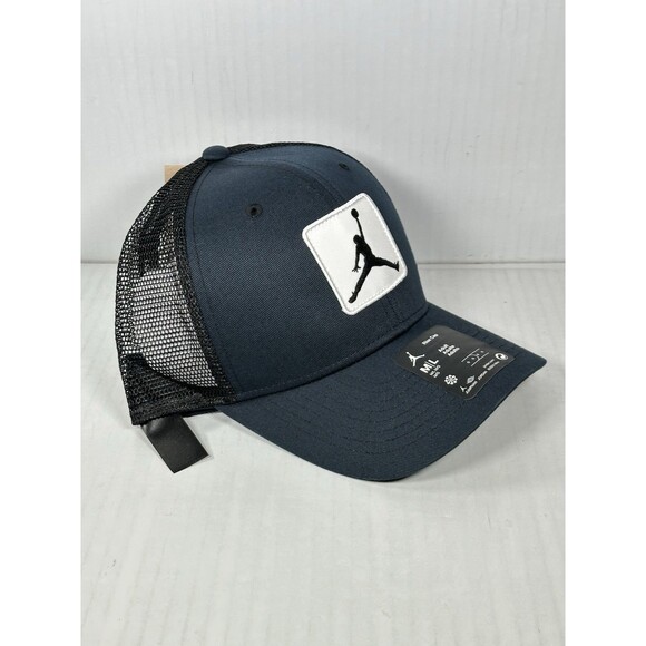 Size M/L Nike Jordan Rise Structured Jumpman Trucker Hat Cap FZ0774-010 NWT - Picture 3 of 6
